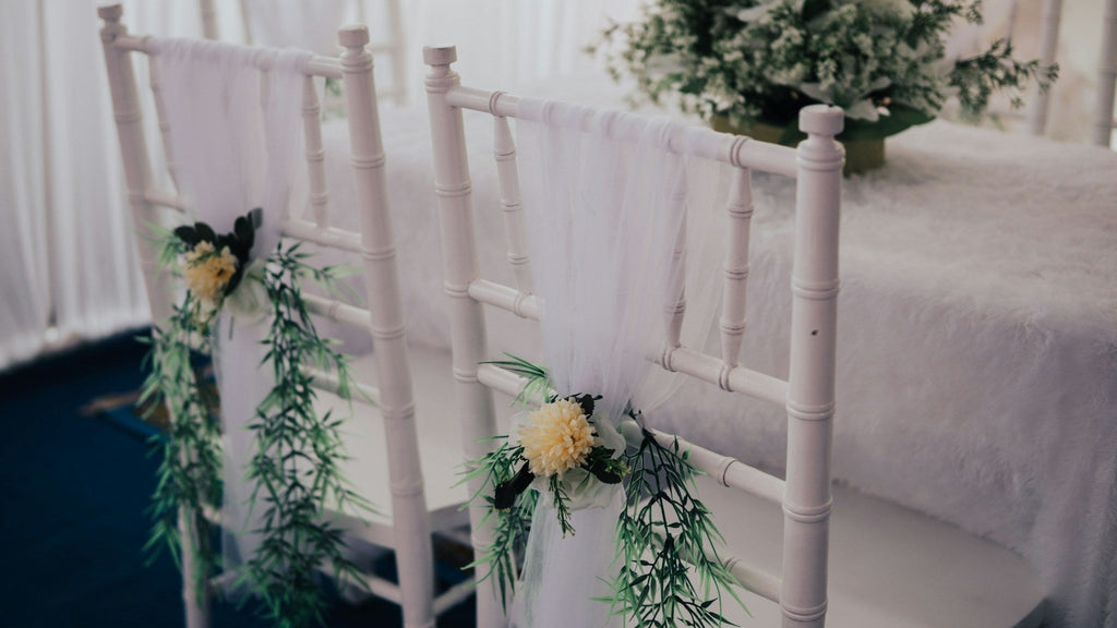 What Is a Chair Sash? A Complete Guide to Types, Materials & Fabrics - IMA Trading Ltd