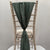 Hunter Green Chiffon Vertical Drape (pack Of 5) -- IMA Trading Ltd