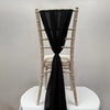 Black Chiffon Vertical Drape New (pack Of 5) -- IMA Trading Ltd