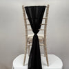 Black Chiffon Vertical Drape New (pack Of 5) -- IMA Trading Ltd