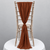 Terracotta Chiffon Vertical Drape New (pack Of 5) --IMA Trading Ltd