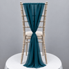 Teal Chiffon Vertical Drape New (pack Of 5) --IMA Trading Ltd