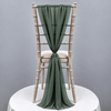 Hunter Green Chiffon Vertical Drape (pack Of 5) --IMA Trading Ltd