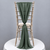 Hunter Green Chiffon Vertical Drape (pack Of 5) --IMA Trading Ltd