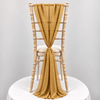 Vintage Gold Chiffon Vertical Drape (pack Of 5) --IMA Trading Ltd