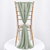 Sage Green Chiffon Vertical Drape (pack Of 5)