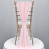 Soft Pink Chiffon Vertical Drape New (pack Of 5) --IMA Trading Ltd