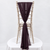 Rich Plum Purple Chiffon Vertical Drape New (pack Of 5) --IMA Trading Ltd