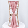 New Blush Pink Chiffon Vertical Drape (pack Of 5) --IMA Trading Ltd