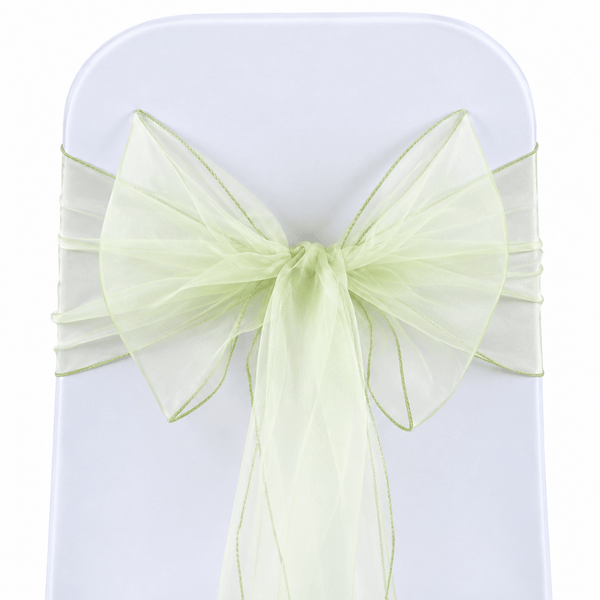 Sage Green Organza Sash 23cm - SAG23 -IMA Trading Ltd