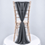 Charcoal Grey Chiffon Vertical Drape (pack Of 5) --IMA Trading Ltd