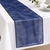 Dark Navy Organza Chair Cover Sash 35cm - BURG35 -IMA Trading Ltd