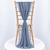 New Dusty Blue Chiffon Vertical Drape (pack Of 5) --IMA Trading Ltd