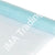 Aqua Organza Fabric Roll 80cm X 25m