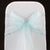 AQUA ORGANZA SASH 23cm