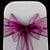 AUBERGINE ORGANZA SASH 23cm
