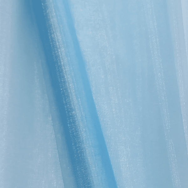 Baby Blue Organza Fabric Roll 29cm X 25m