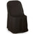 BLACK FOLDING CHAIR COVER