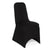 BLACK PREMIUM ARCH SPANDEX CHAIR COVER