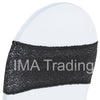 Black Sequin Chair Band