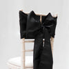 Black Taffeta Sashes