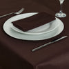 BROWN CHOCOLATE TABLECLOTH 229 cm x 229 cm / 90" x 90"