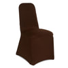 BROWN SPANDEX CHAIR COVER
