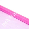 Bubble Gum Pink Organza Fabric Roll 80cm X 25m