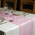 Bubble Gum Pink Organza Table Runner