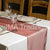 Burgundy Organza Table Runner