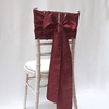 Burgundy Taffeta Sashes
