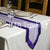 CADBURY PURPLE TAFFETA EDGED ORGANZA TABLE RUNNER - WAS £2.59!