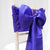 Cadbury Purple Taffeta Sashes