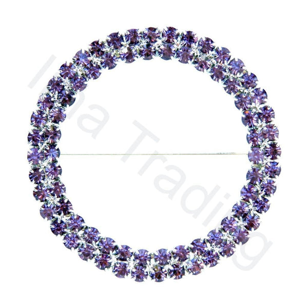 Cadburys Diamante buckles / brooches