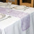 Cadburys Flocked Organza Table Runner