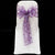 Cadburys Purple 2 flocked organza sashes*