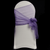 Cadburys Purple Organza Chair Cover Sash 35cm