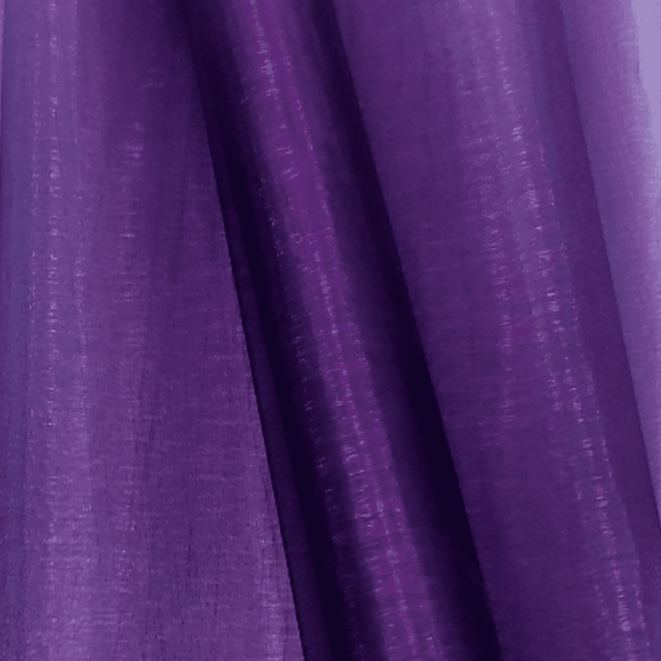 Cadburys Purple Organza Fabric Roll 40cm X 9m