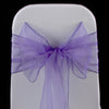 CADBURYS PURPLE ORGANZA SASH 23cm - BUNDLE DEAL 100 SASHES