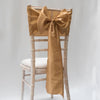 Dark Gold Taffeta Sashes