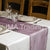 Dark Purple Organza Table Runner