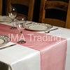 Dusty Pink Organza Table Runner