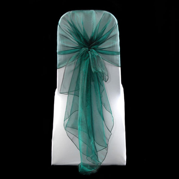 EMERALD GREEN ORGANZA HOOD