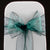 EMERALD GREEN ORGANZA SASH 23cm