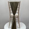 Olive Green Chiffon Vertical Drape New (pack Of 5) -- IMA Trading Ltd