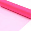 Fluorescent Pink Organza Fabric Roll 70cm X 10m