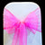 FLUORESCENT PINK ORGANZA SASH 23cm - BUNDLE DEAL 100 SASHES