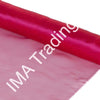 Fuchsia Organza Fabric Roll 80cm X 25m