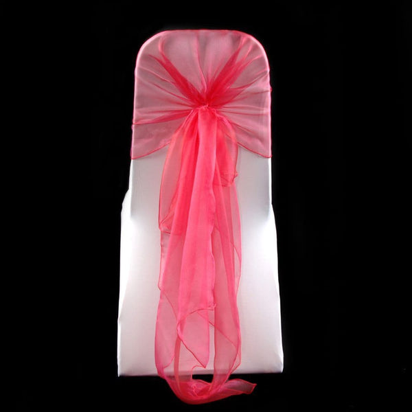 FUCHSIA ORGANZA HOOD