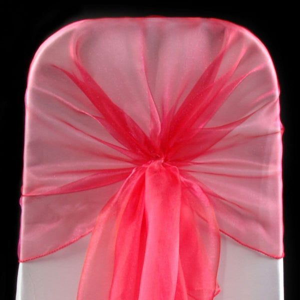 FUCHSIA ORGANZA HOOD